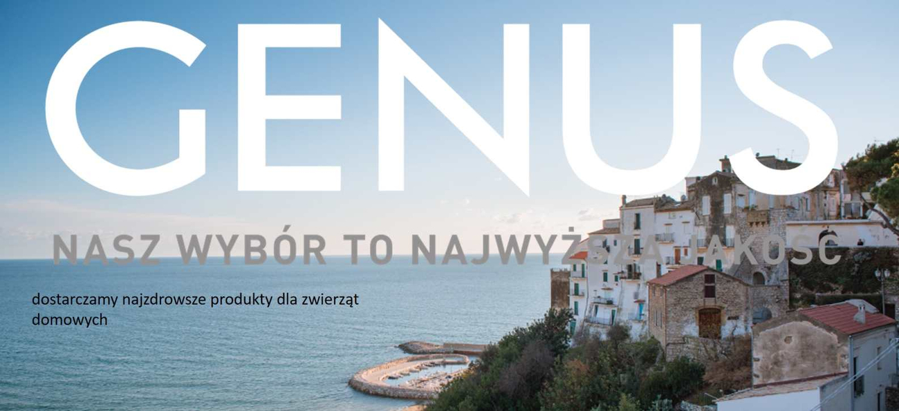 Zdjęcie na okładce dla Genus zdrowe karmy dla psów i kotów zoologiczny karma. Dbamy o zwierzęta naszych klientów. Jedzenie dla psów i kotów